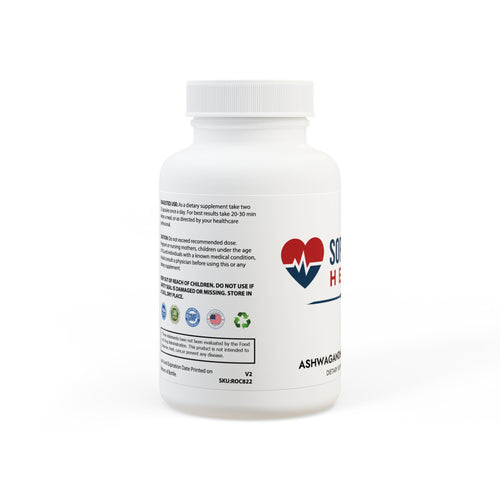 Ashwagandha and Black Pepper Supplement (60 capsules)